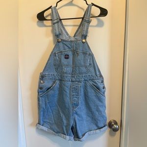 Women's Union Bay Denim Overall Shorts